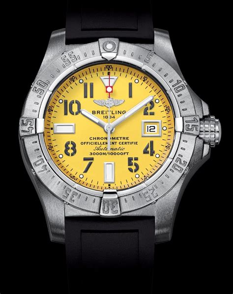 breitling seawolf code yellow watch